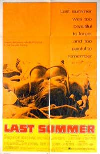 L'affiche très alléchante de "Last Summer" 